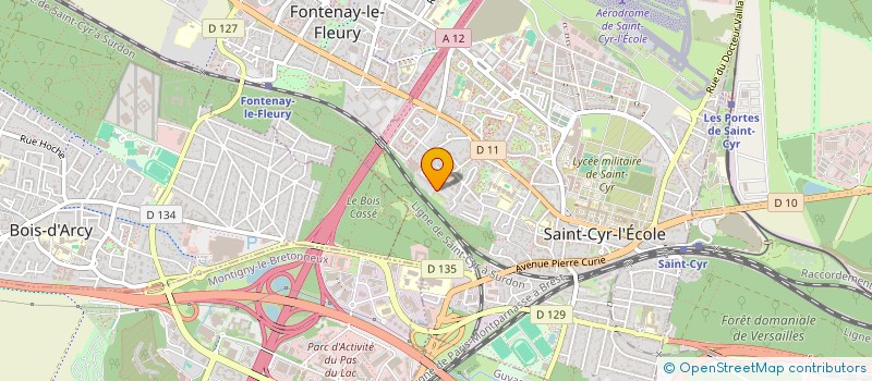 localisation de l'entreprise 850 325 325  à SAINT-CYR-L'ECOLE