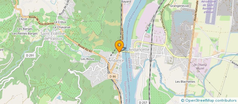 localisation de l'entreprise 850 328 204   ANDANCE