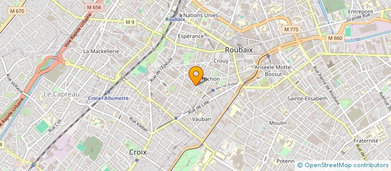 localisation de l'entreprise 850 330 291   ROUBAIX