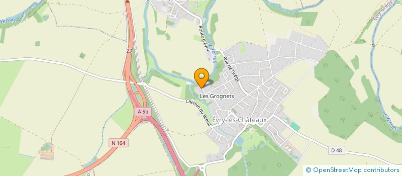 localisation de l'entreprise 850 346 750   EVRY-GREGY-SUR-YERRE