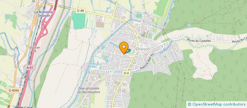 localisation de l'entreprise 850 349 333   ORAISON