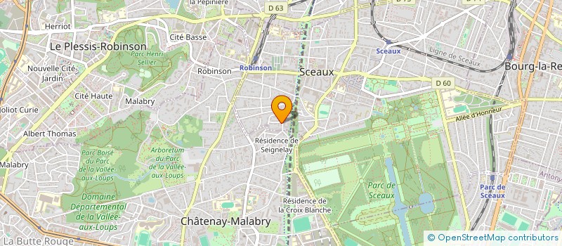 localisation de l'entreprise 850 387 143  à SCEAUX