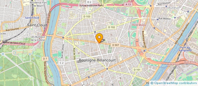 localisation de l'entreprise 850 388 158 à BOULOGNE-BILLANCOURT