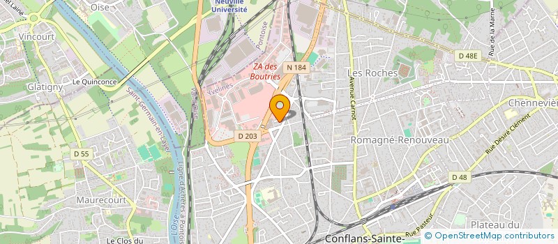 localisation de l'entreprise 850 396 466   CONFLANS-SAINTE-HONORINE