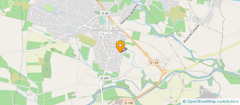 localisation de l'entreprise 850 398 280   BEAUZELLE