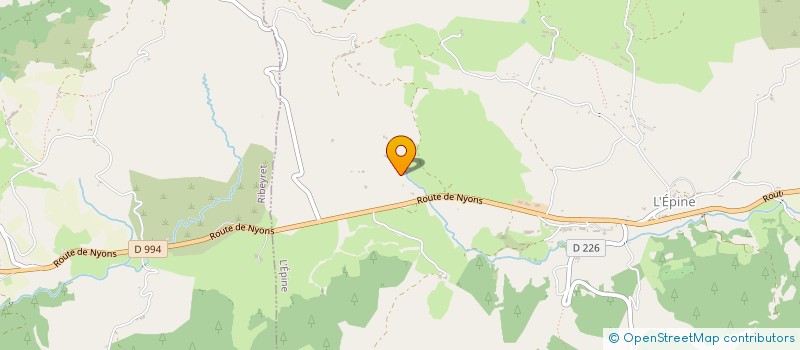 localisation de l'entreprise 850 423 328   L'EPINE