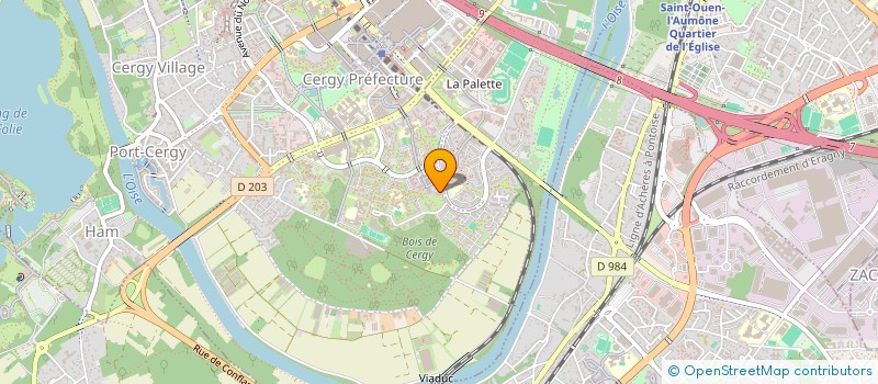 localisation de l'entreprise 850 428 145   CERGY