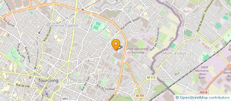 localisation de l'entreprise 850 429 630   TOURCOING