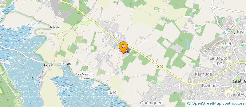 localisation de l'entreprise 850 431 982   GUERANDE