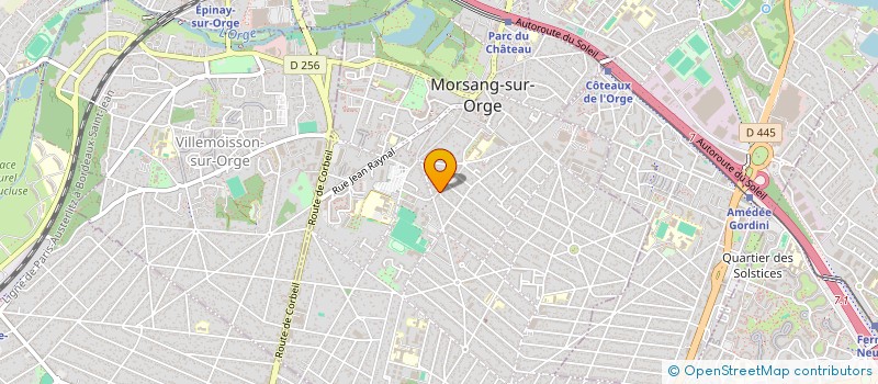 localisation de l'entreprise 850 461 658   MORSANG-SUR-ORGE