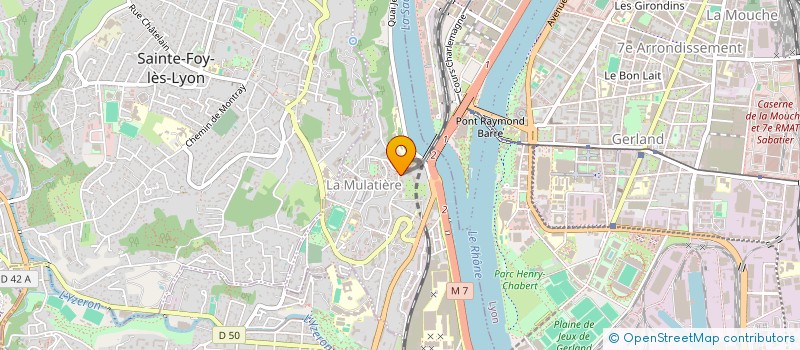 localisation de l'entreprise 850 466 160   LA MULATIERE