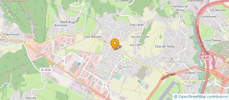 localisation de l'entreprise 850 484 825   EPAGNY METZ-TESSY