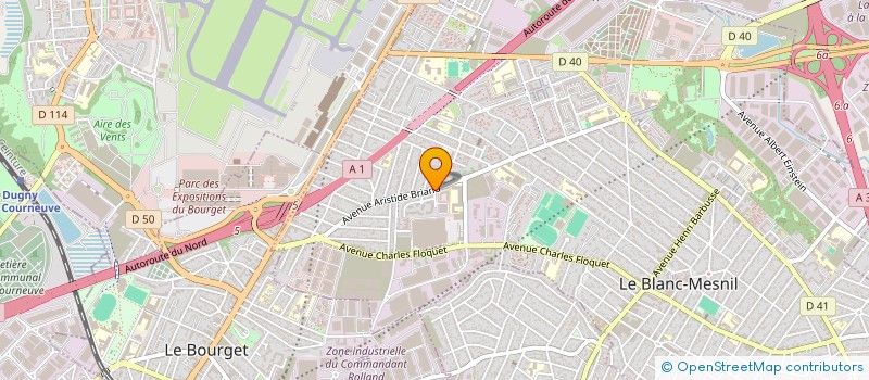 localisation de l'entreprise 850 518 648   COLOMBES