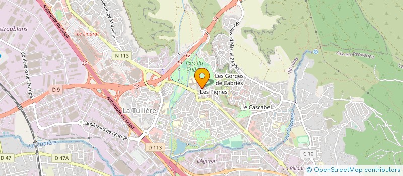 localisation de l'entreprise 850 536 541 à VITROLLES