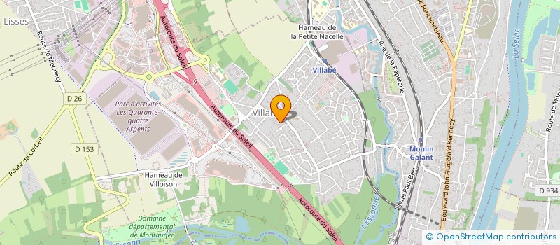 localisation de l'entreprise 850 540 444   VILLABE