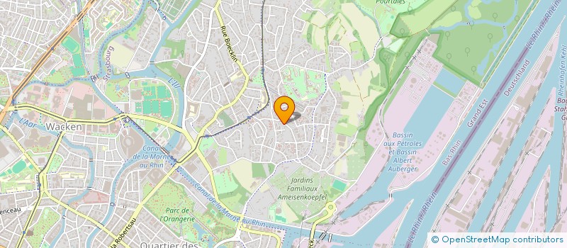 localisation de l'entreprise 850 547 597 à STRASBOURG
