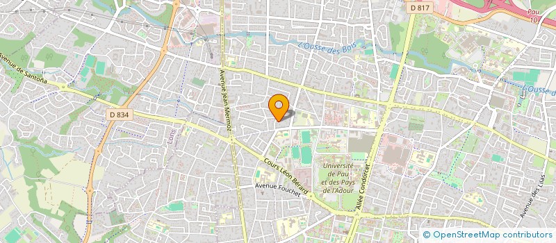 localisation de l'entreprise 850 548 181  à PAU