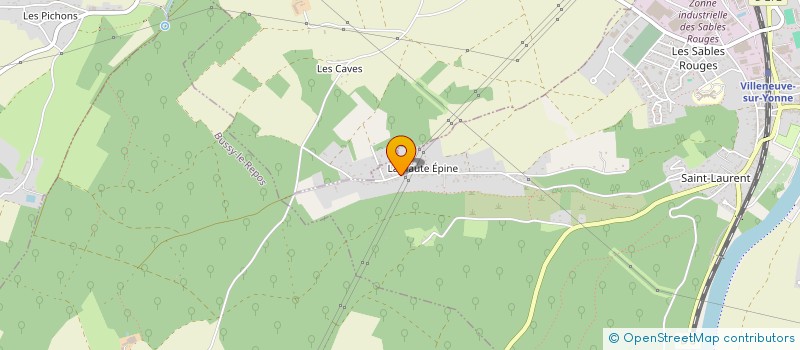 localisation de l'entreprise 850 549 643   VILLENEUVE-SUR-YONNE