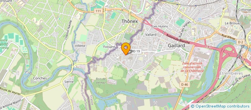 localisation de l'entreprise 850 550 203   CULOZ-BEON