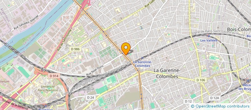 localisation de l'entreprise 850 555 079   COLOMBES