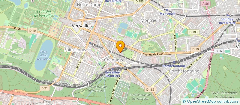 localisation de l'entreprise 850 565 144  à VERSAILLES