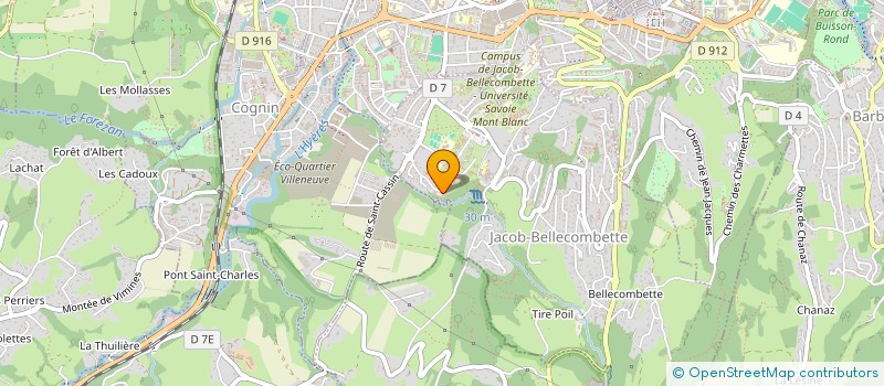 localisation de l'entreprise 850 596 388   JACOB-BELLECOMBETTE