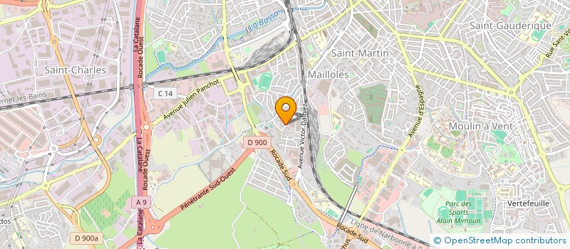 localisation de l'entreprise 850 597 089   PERPIGNAN