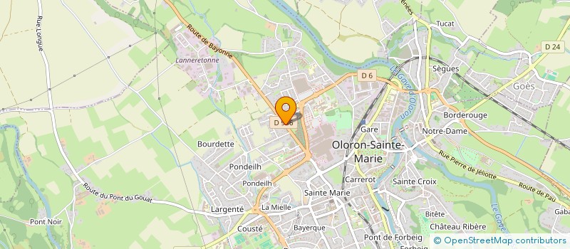 localisation de l'entreprise 850 598 418   OLORON-SAINTE-MARIE