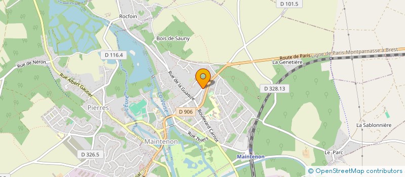 localisation de l'entreprise 850 599 499 à MAINTENON