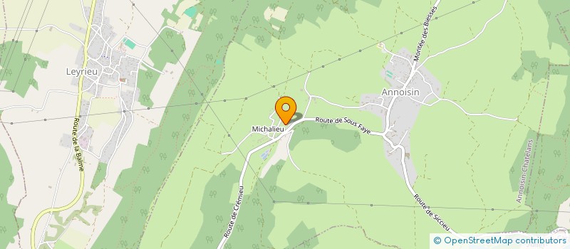 localisation de l'entreprise 850 623 307   ANNOISIN-CHATELANS