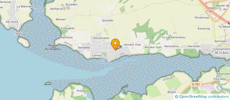 localisation de l'entreprise 850 625 336   LOGONNA-DAOULAS