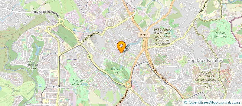localisation de l'entreprise 850 626 599 à MONTPELLIER