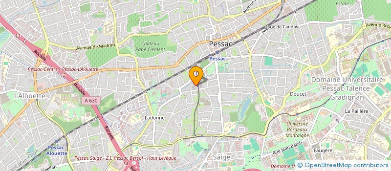 localisation de l'entreprise 850 643 537 à PESSAC