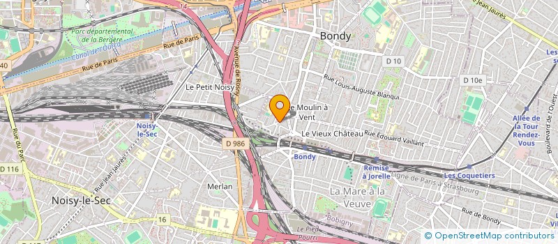 localisation de l'entreprise 850 673 203   BONDY