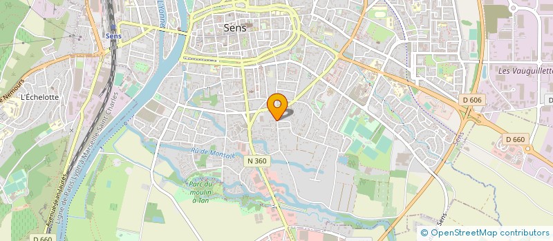 localisation de l'entreprise 850 674 979  à SENS