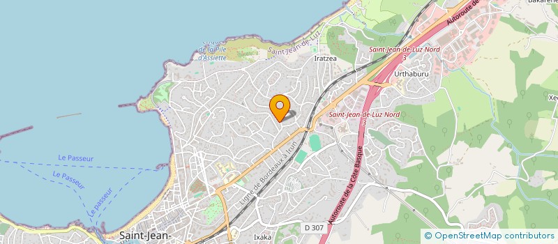 localisation de l'entreprise 850 684 325  à SAINT-JEAN-DE-LUZ