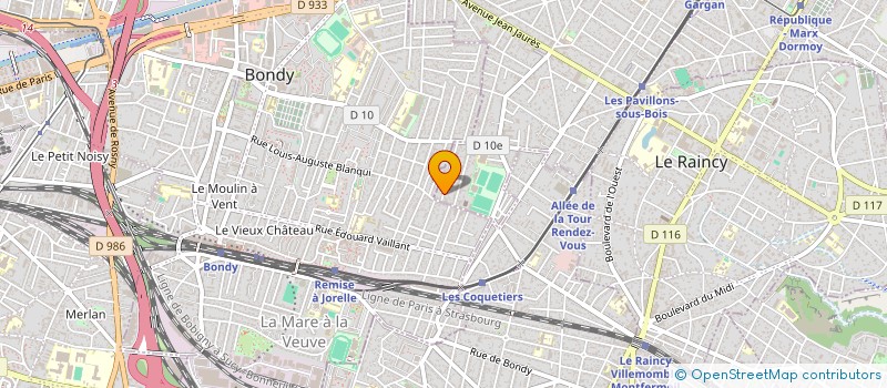 localisation de l'entreprise 850 688 557 à LES PAVILLONS-SOUS-BOIS