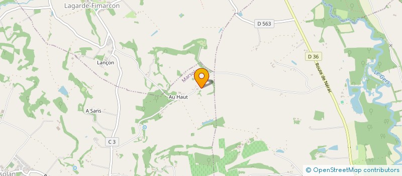 localisation de l'entreprise 850 697 434   MARSOLAN