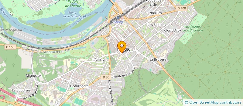 localisation de l'entreprise 850 713 850   POISSY