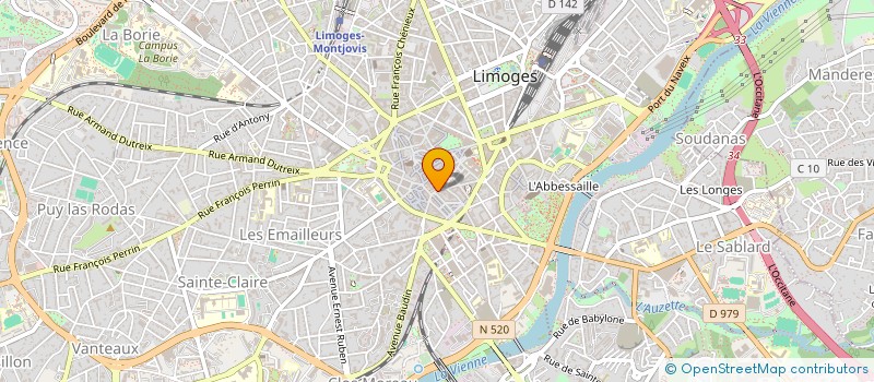 localisation de l'entreprise 850 721 515 à LIMOGES