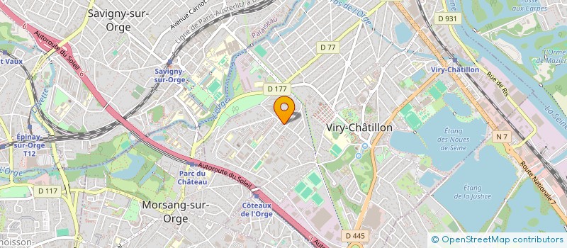 localisation de l'entreprise 850 729 005 à VIRY-CHATILLON