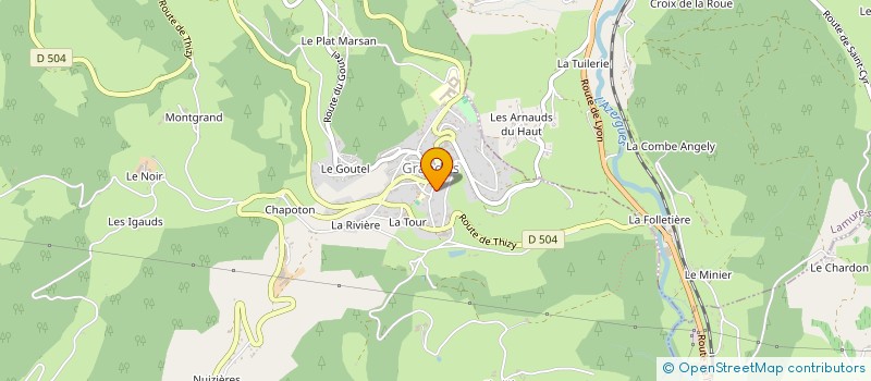 localisation de l'entreprise 850 733 924   GRANDRIS