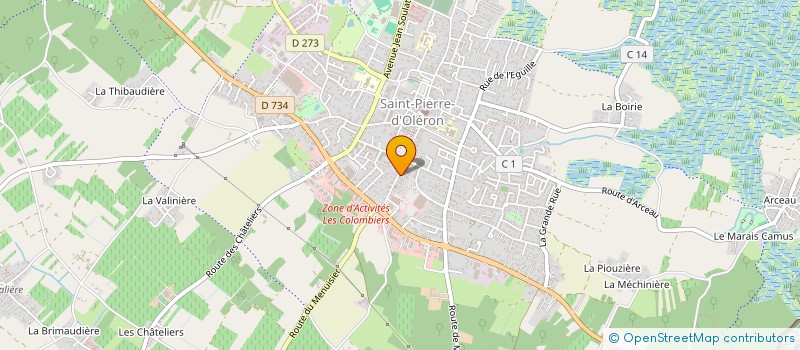 localisation de l'entreprise 850 755 802   SAINT-PIERRE-D'OLERON