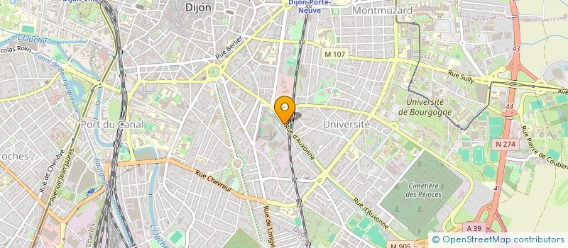 localisation de l'entreprise 850 756 354  à DIJON