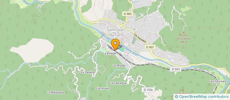 localisation de l'entreprise 850 764 994 à SAINT-JEAN-DU-GARD