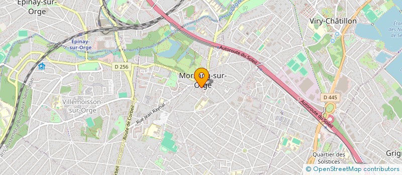 localisation de l'entreprise 850 768 409   MORSANG-SUR-ORGE