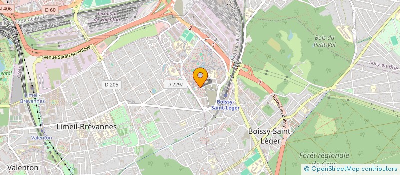 localisation de l'entreprise 850 773 417   LIMEIL-BREVANNES