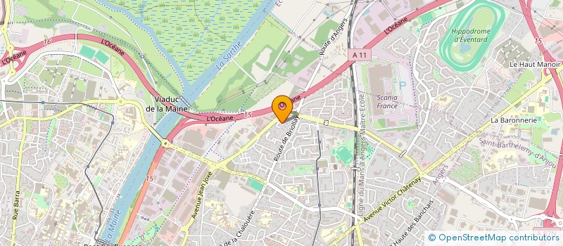 localisation de l'entreprise 850 815 580  à ANGERS