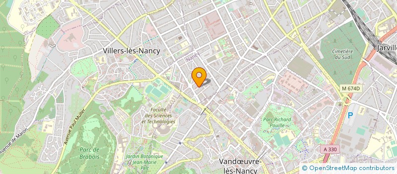 localisation de l'entreprise 850 817 834   NANCY