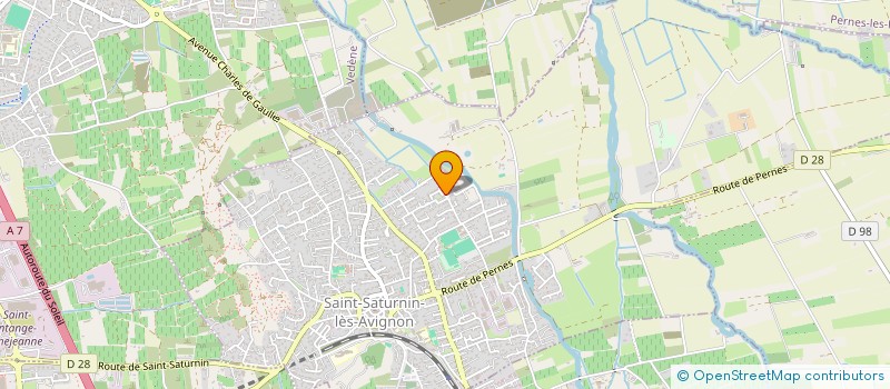 localisation de l'entreprise 850 832 007   SAINT-SATURNIN-LES-AVIGNON